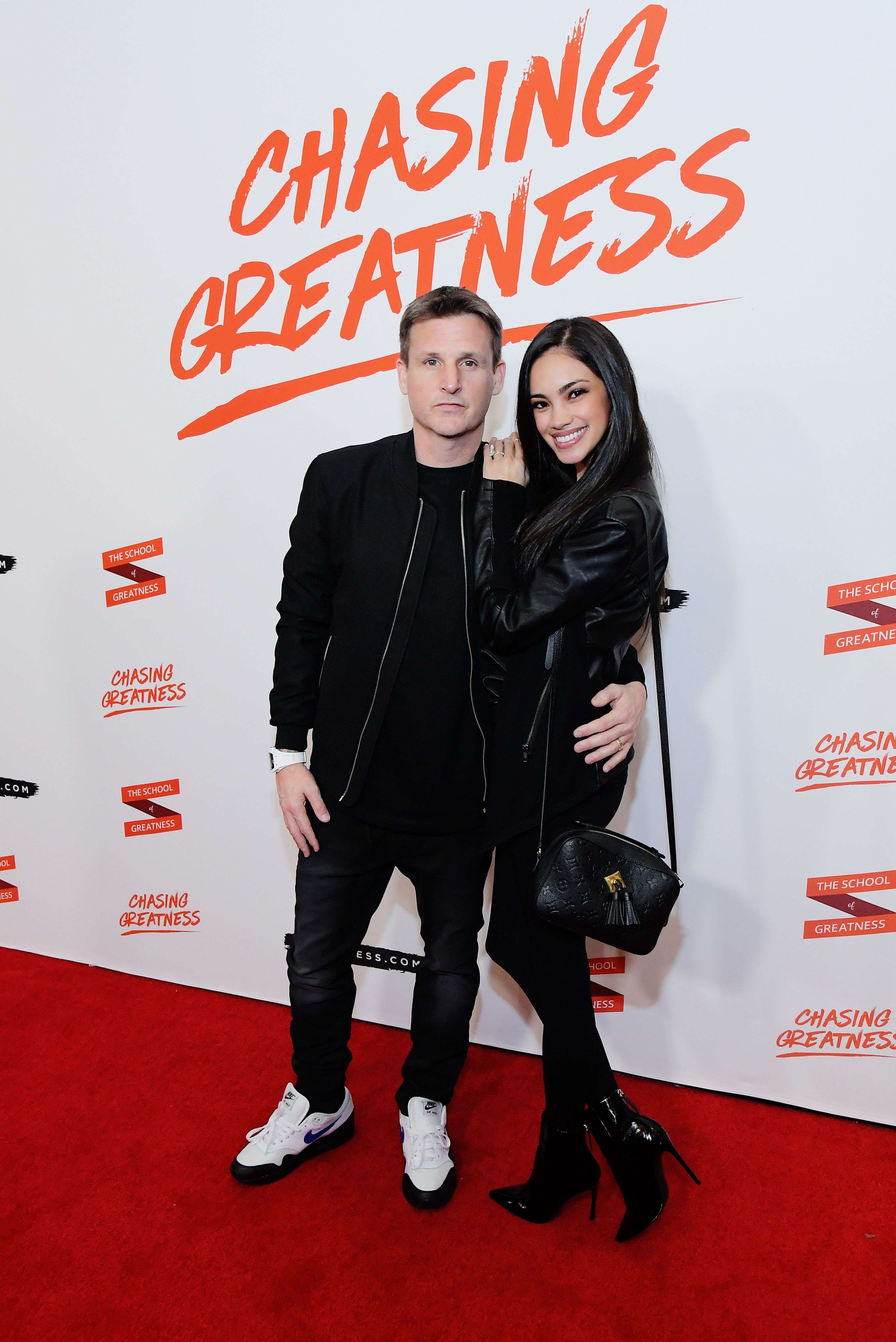 Rob Dyrdek and Bryiana Dyrdek attend Lewis Howes Documentary Live Premiere: Chasing Greatness at Pacific Theatres at The Grove on February 12, 2020, in Los Angeles, California. | Source: Getty Images