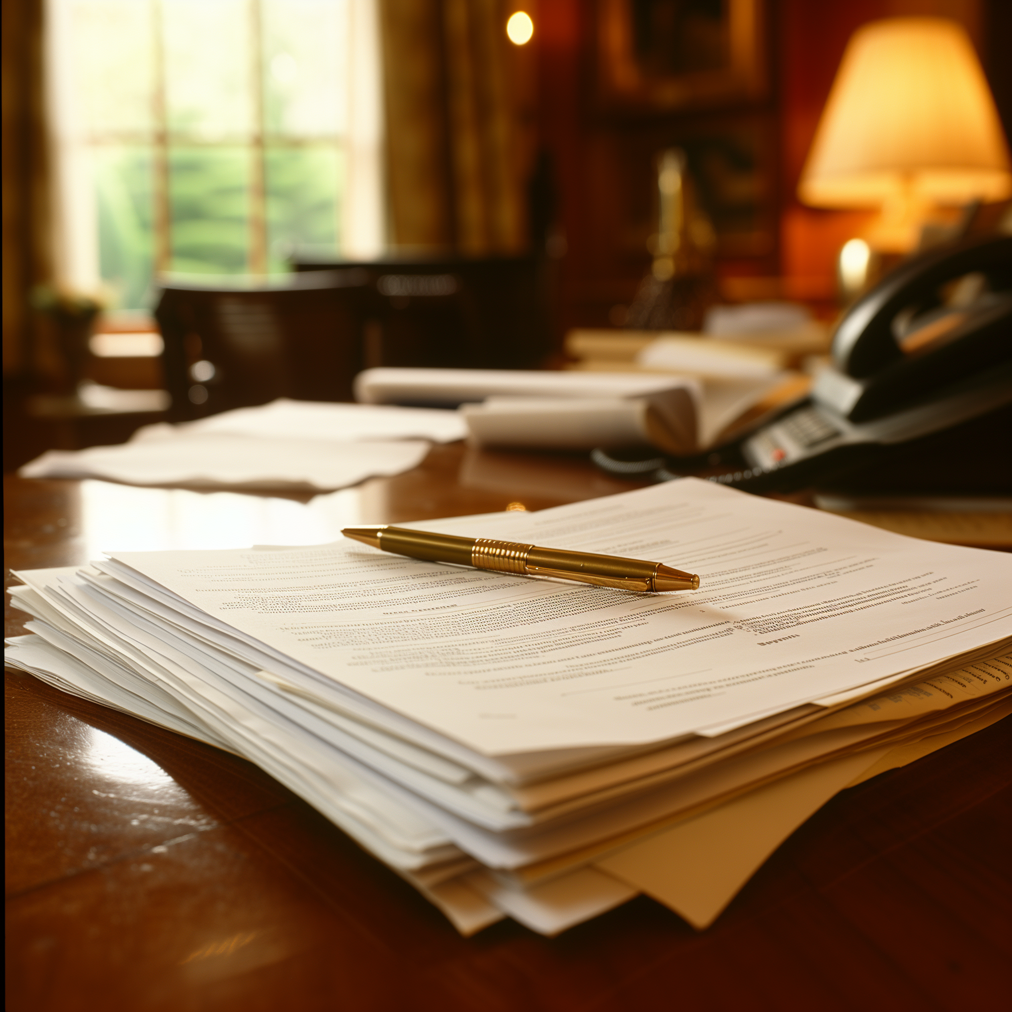 A stack of documents | Source: Midjourney