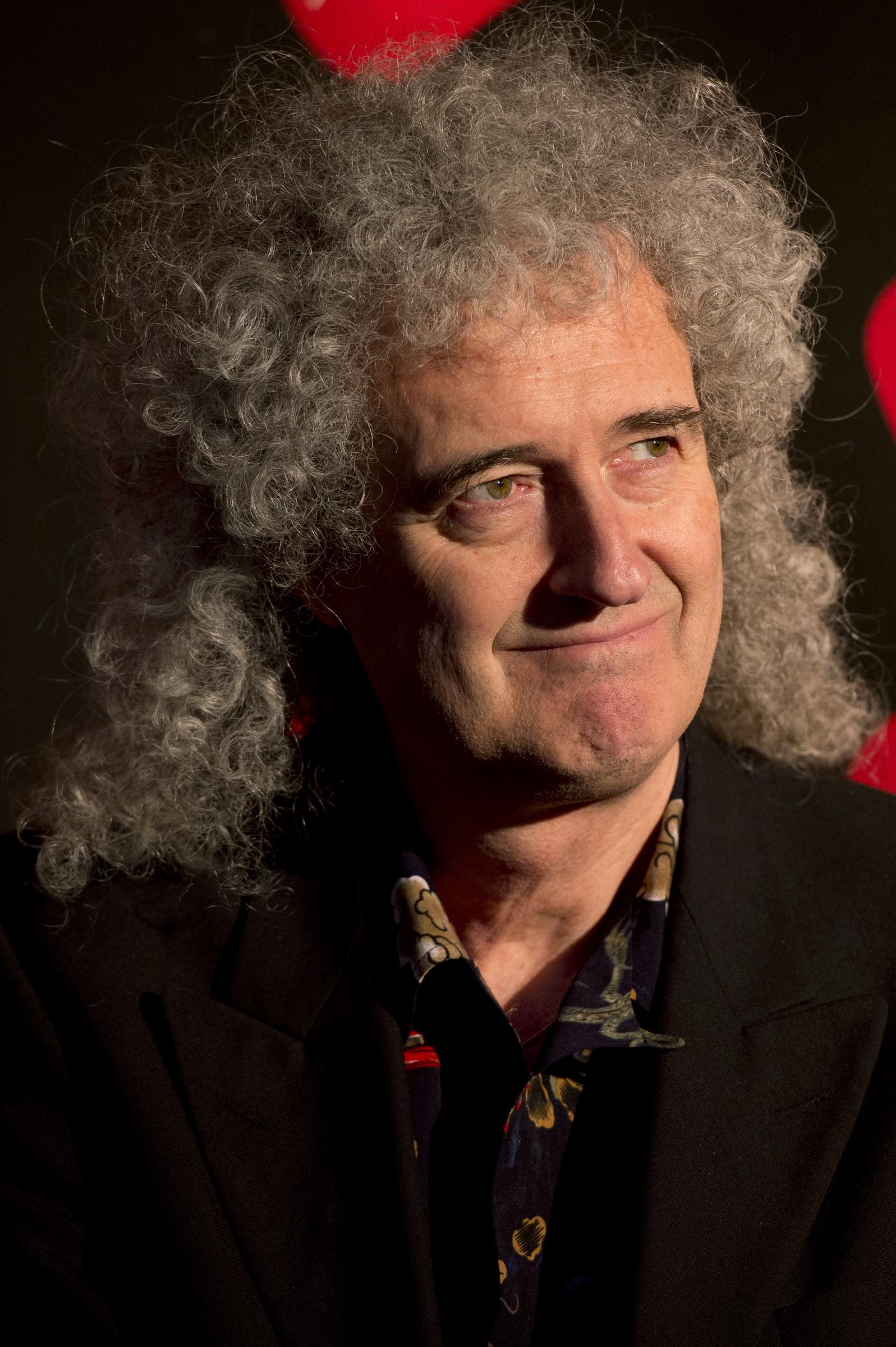 Brian May, attends a ceremony in which Queen were awarded the PRS for Music Heritage Award at Imperial College London in London on March 5, 2013. | Source: Getty Images