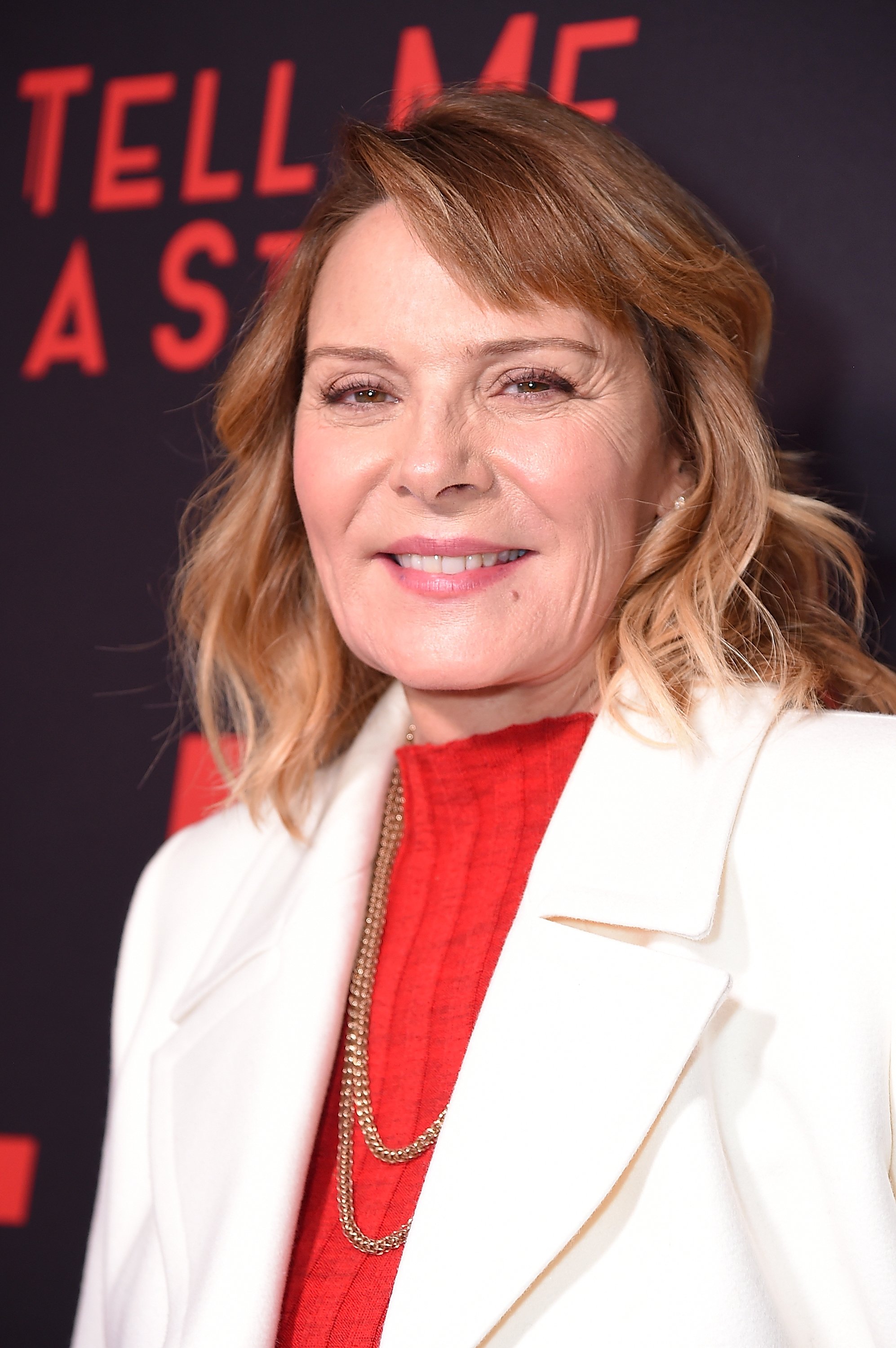 Kim Cattrall attends the New York premiere of CBS All Access' "Tell Me A Story" on October 23, 2018, in New York City. | Source: Getty Images.