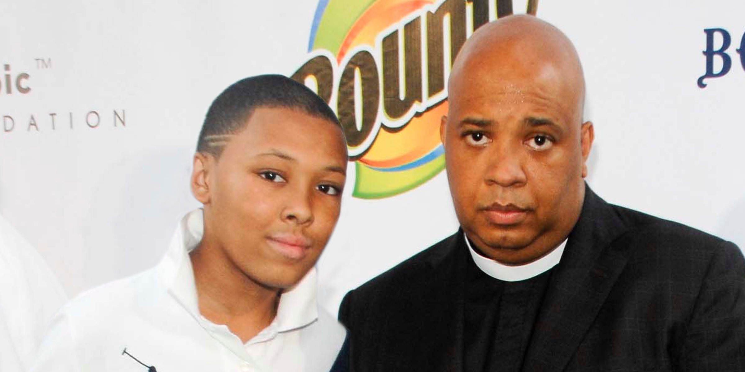 Russell Simmons II and Joseph 'Reverend Run' Simmons | Source: Getty Images
