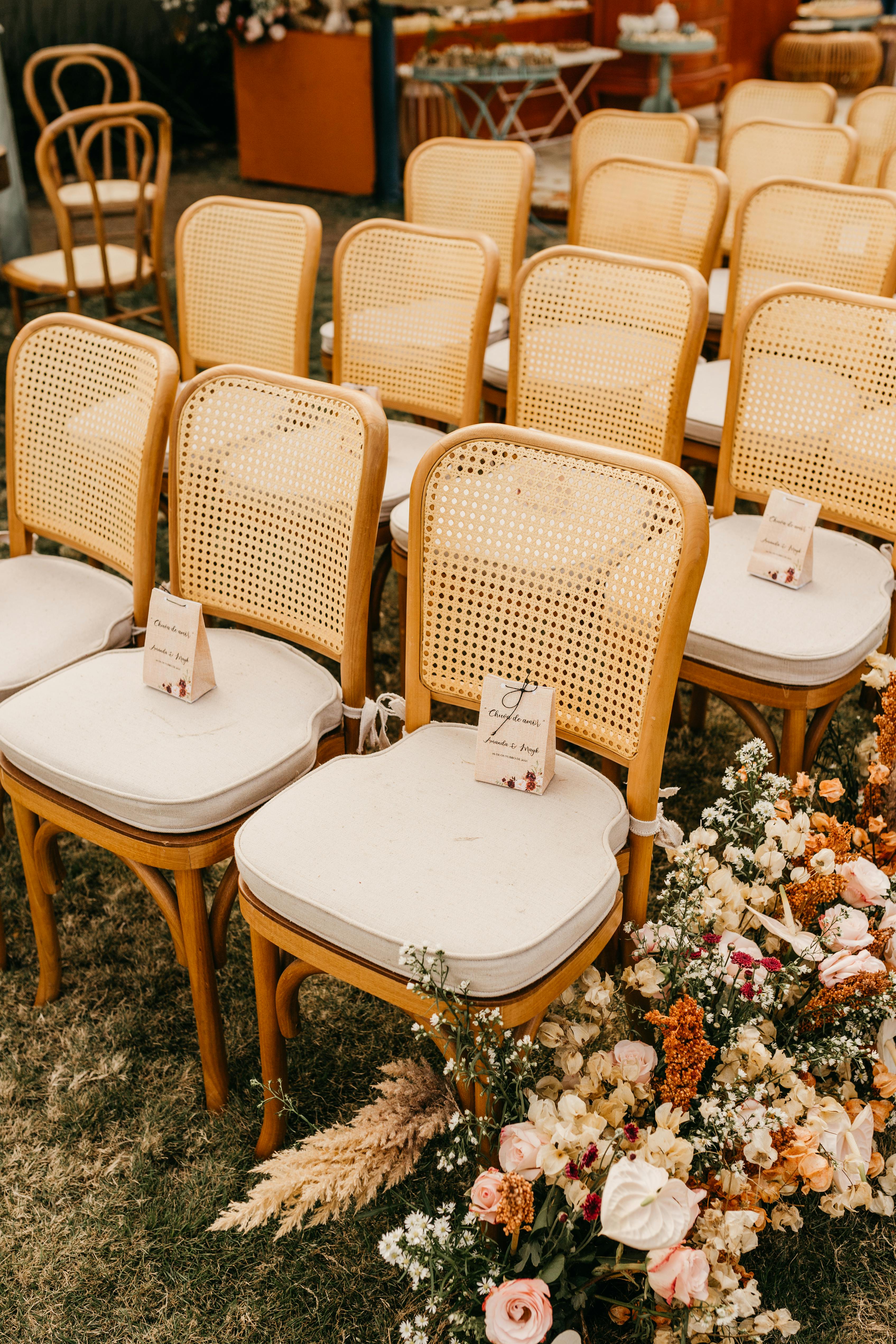 Chairs at a wedding | Source: Pexels
