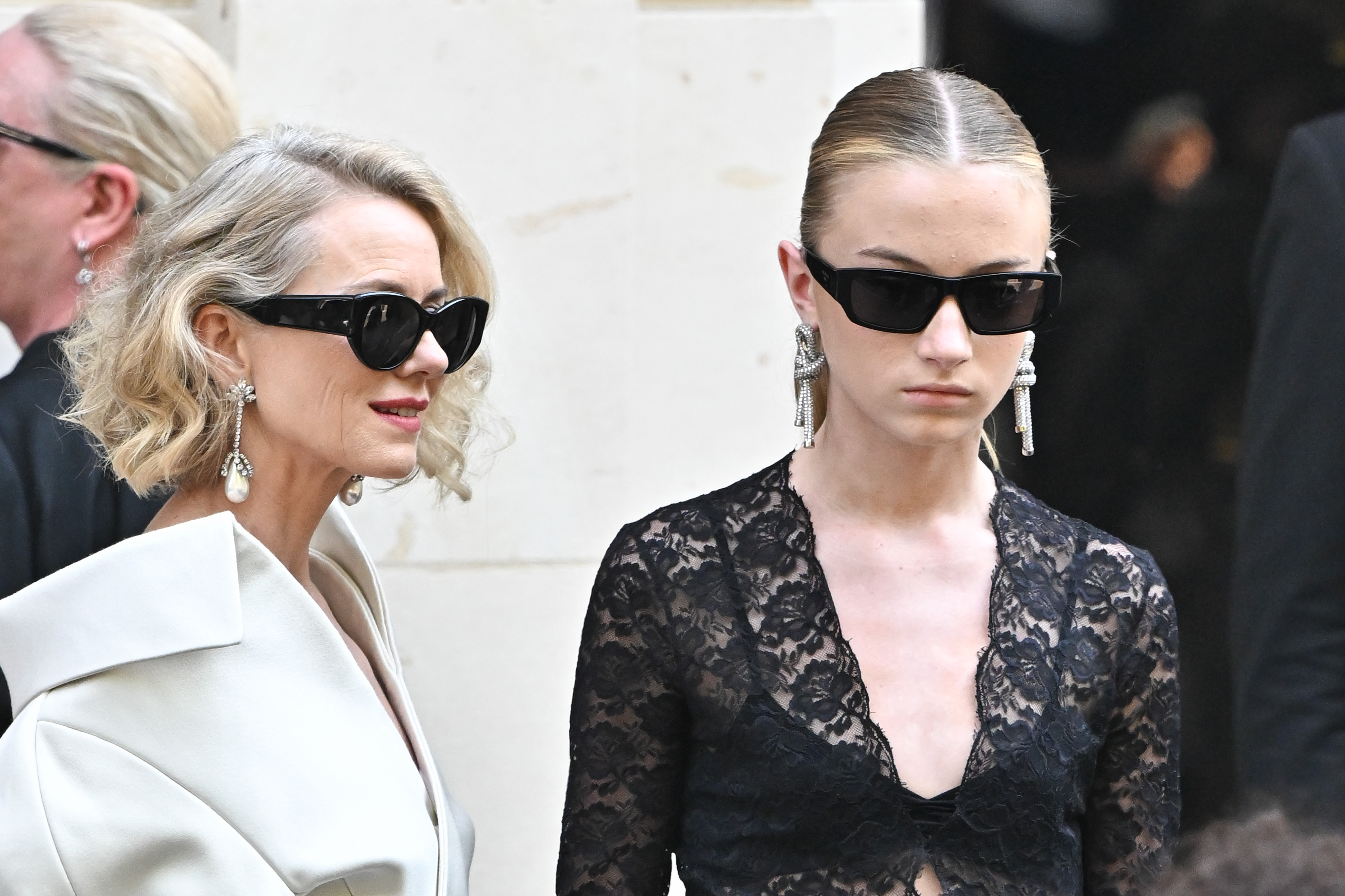 Naomi Watts and Kai Schreiber attend the Balenciaga Haute Couture Fall/Winter 2024-2025 show as part of Paris Fashion Week on June 26, 2024, in Paris, France | Source: Getty Images