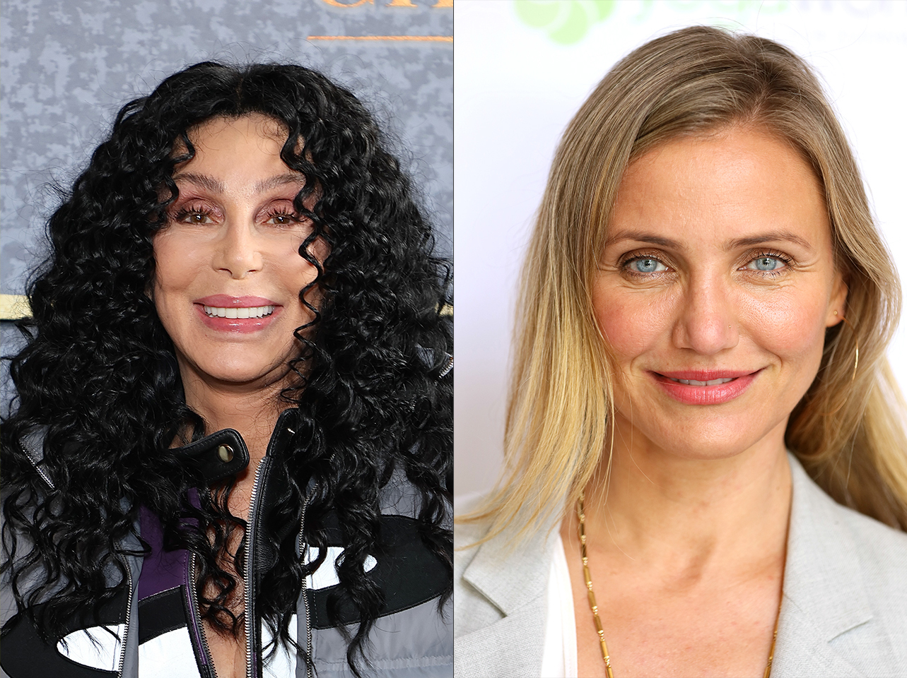 Cher and Cameron Diaz | Source: Getty Images