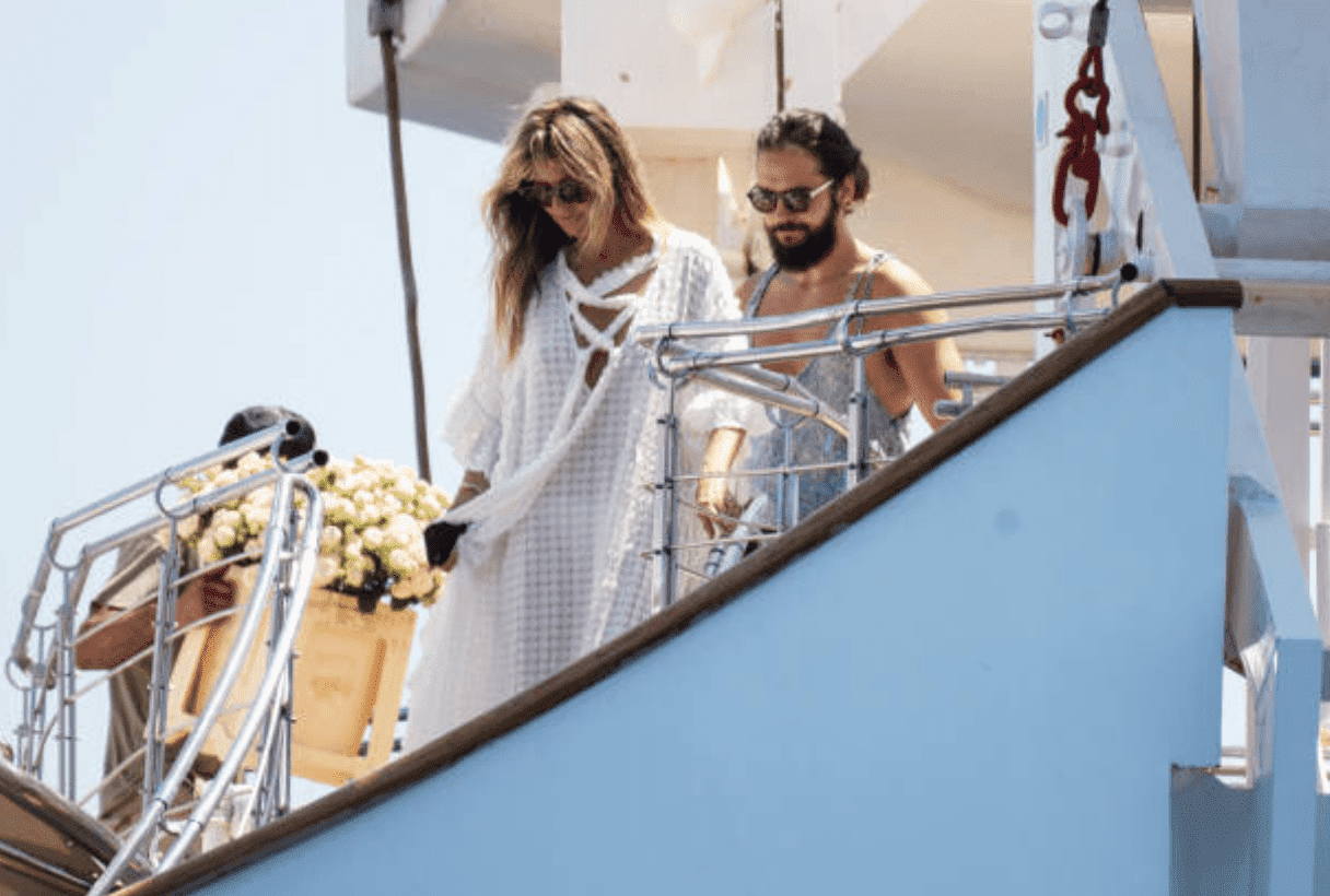 Klum and Kaulitz prepare for wedding on Christina O yacht, Italy | Getty Images