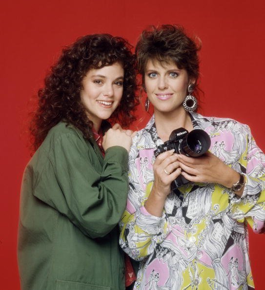 Pam Dawber and Rebecca | Photo: Getty Images