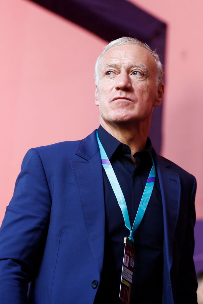Didier Deschamps lors du tirage final de la Coupe du Monde de la FIFA, Qatar 2022 au Centre des expositions de Doha le 1er avril 2022 à Doha, au Qatar. | Photo : Getty Images