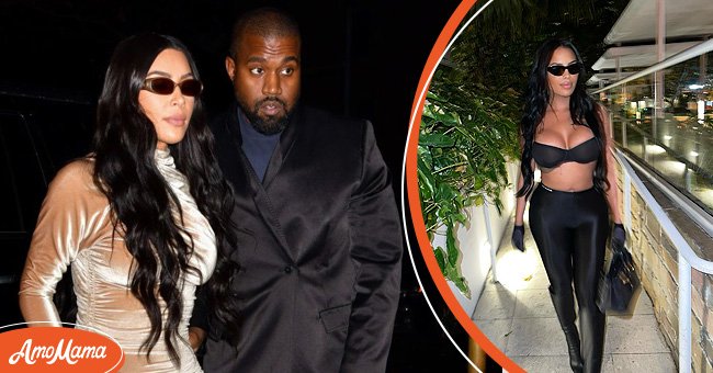  Kanye West and Kim Kardashian West arrive to The Jane Hotel, 2019, New York City [Left] Chaney Jones pictured on Instagram, 2022. | Source: Getty Images & Instagram/chaneyjonesssss