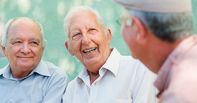 Three elderly men. | Photo: Shutterstock