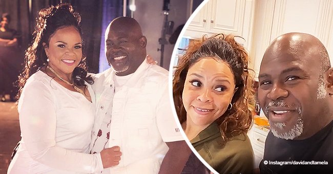 David Mann of 'Mann & Wife' Shows Gray Sideburns & Wife Tamela Isn't ...