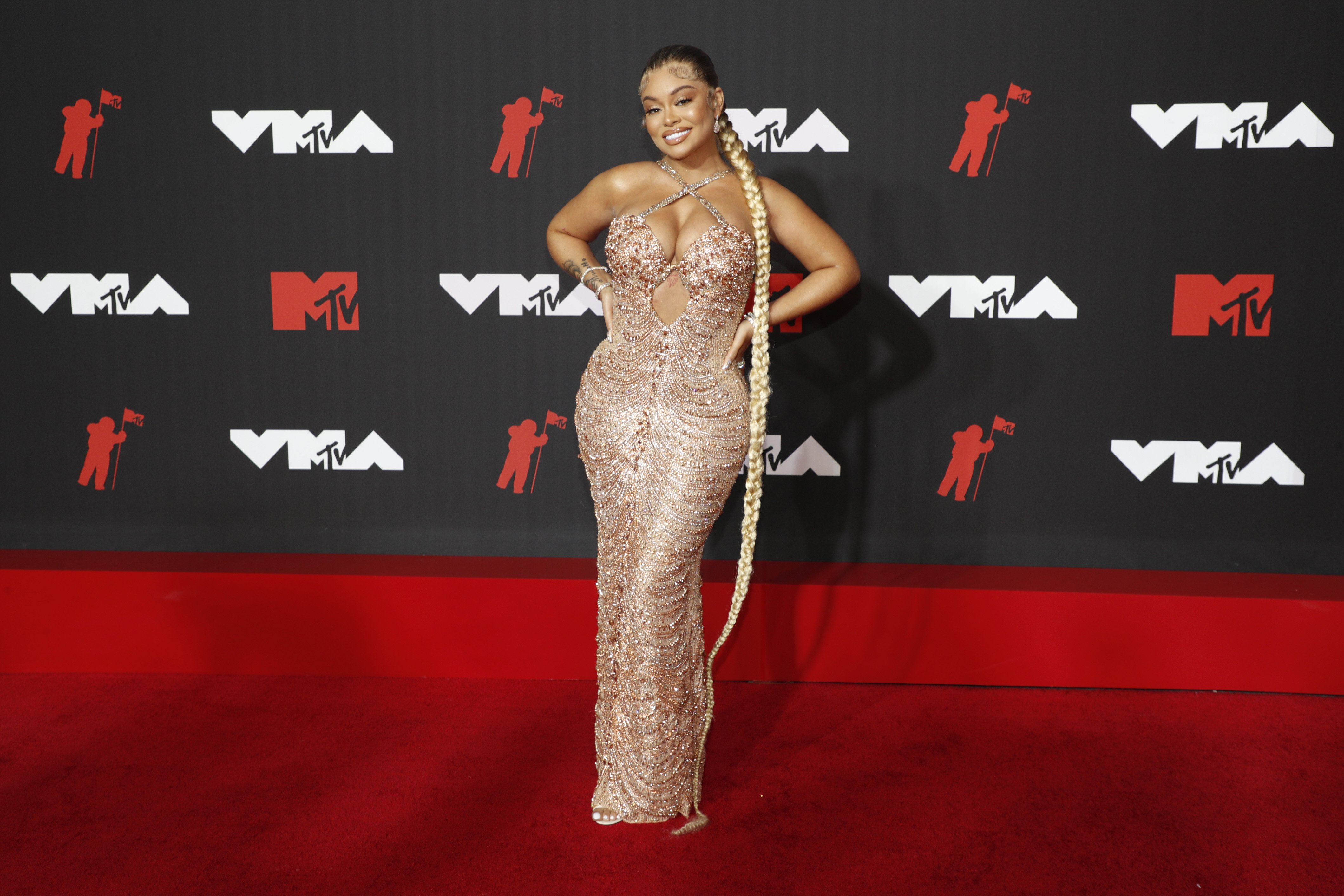 Latto attends the 2021 MTV Video Music Awards at Barclays Center on September 12, 2021 in the Brooklyn borough of New York City. | Source: Getty Images