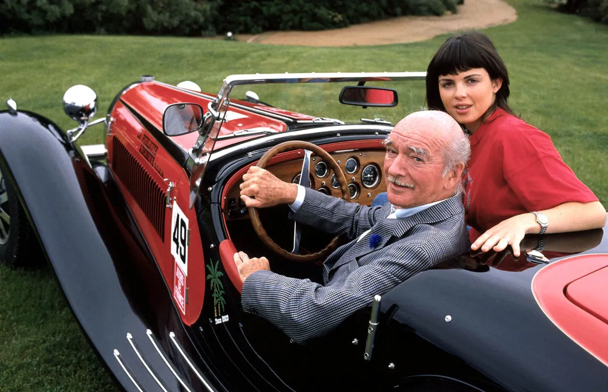 Caroline et Eddie Barclay lorsqu'ils étaient encore mariés. l Source : Getty Images