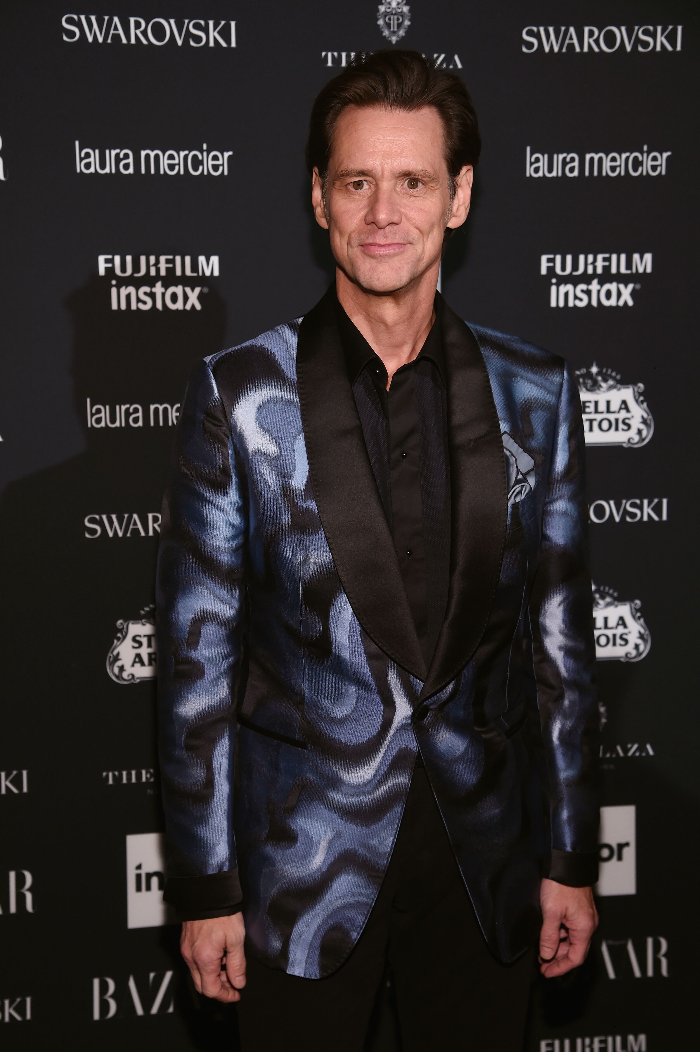 Jim Carrey attends Harper's BAZAAR Celebration of "ICONS By Carine Roitfeld" at The Plaza Hotel presented by Infor, Laura Mercier, Stella Artois, FUJIFILM and SWAROVSKI  | Getty Images