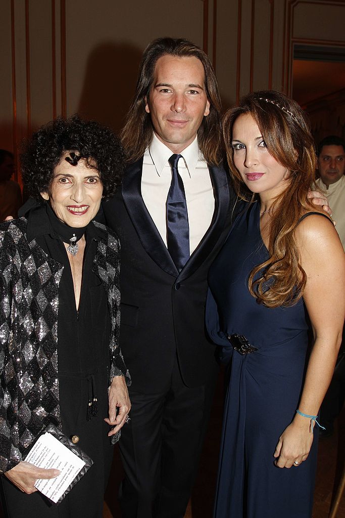 Hélène Ségara, Mathieu Lecat et Daniele Hermann le 9 novembre 2011 à Paris. l Source : Getty Images