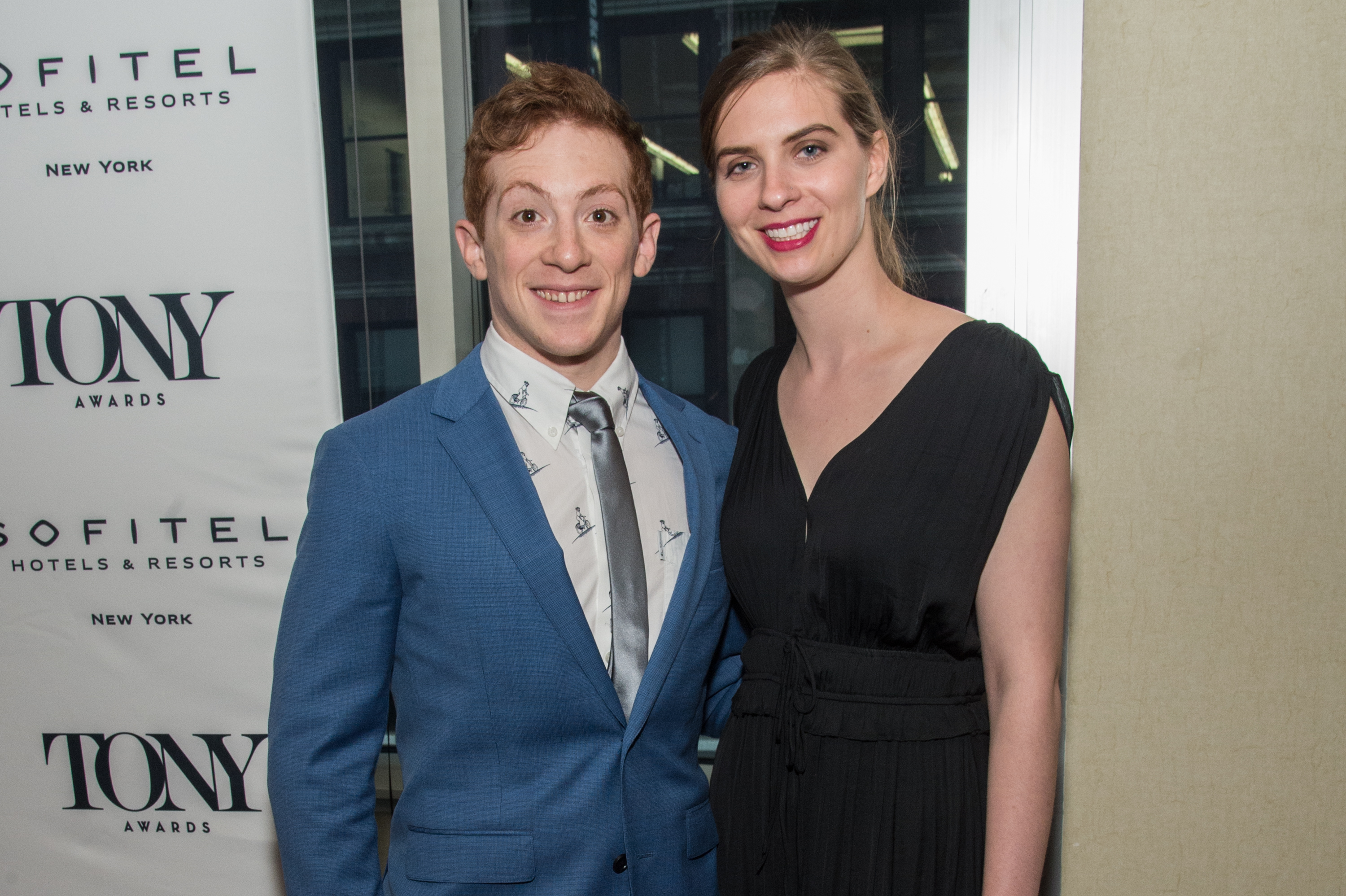 Ethan Slater and Lilly Jay on June 4, 2018, in New York City | Source: Getty Images