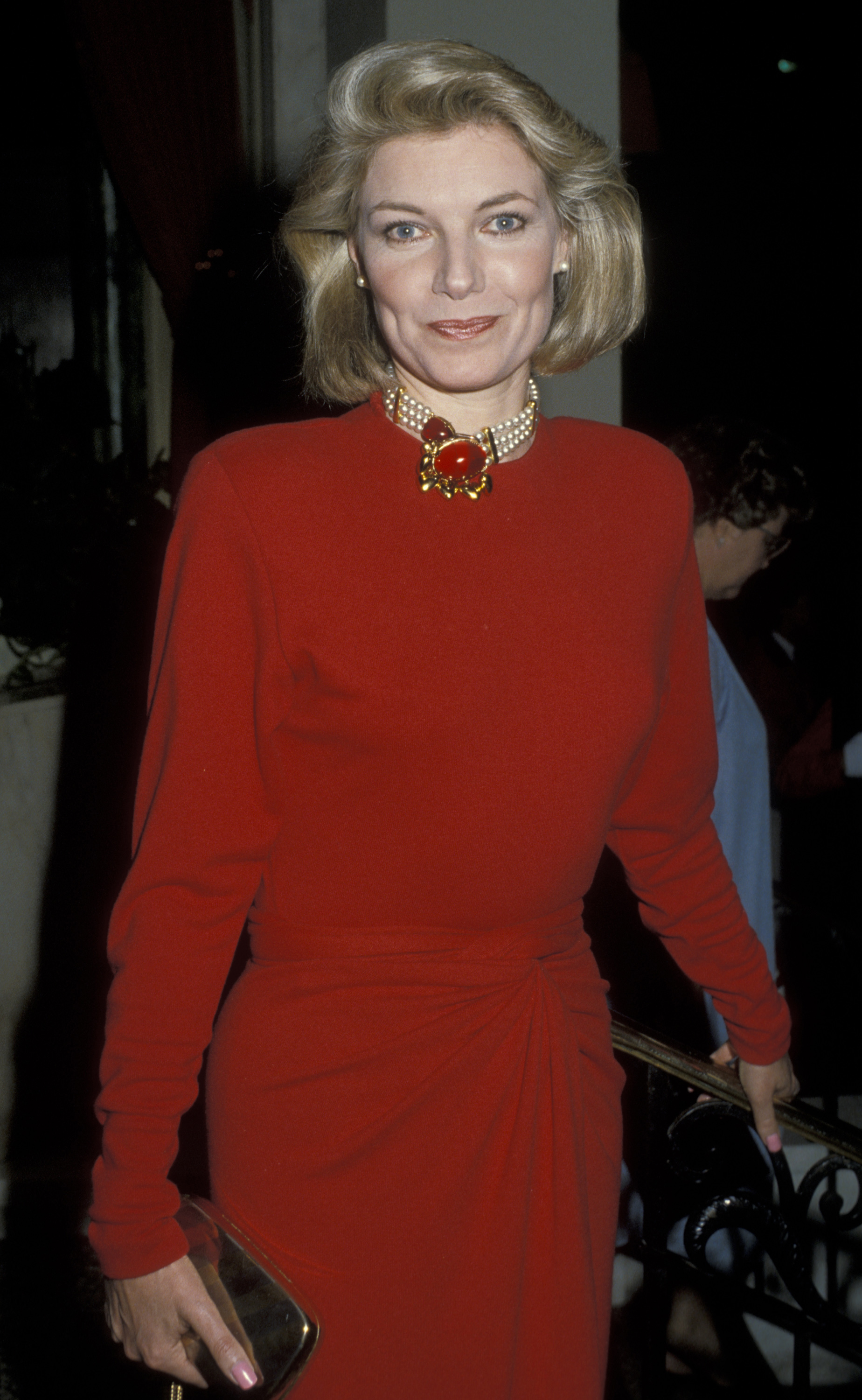 The actress attending "Wrap Party for The Colby's" on April 13, 1986 | Source: Getty Images