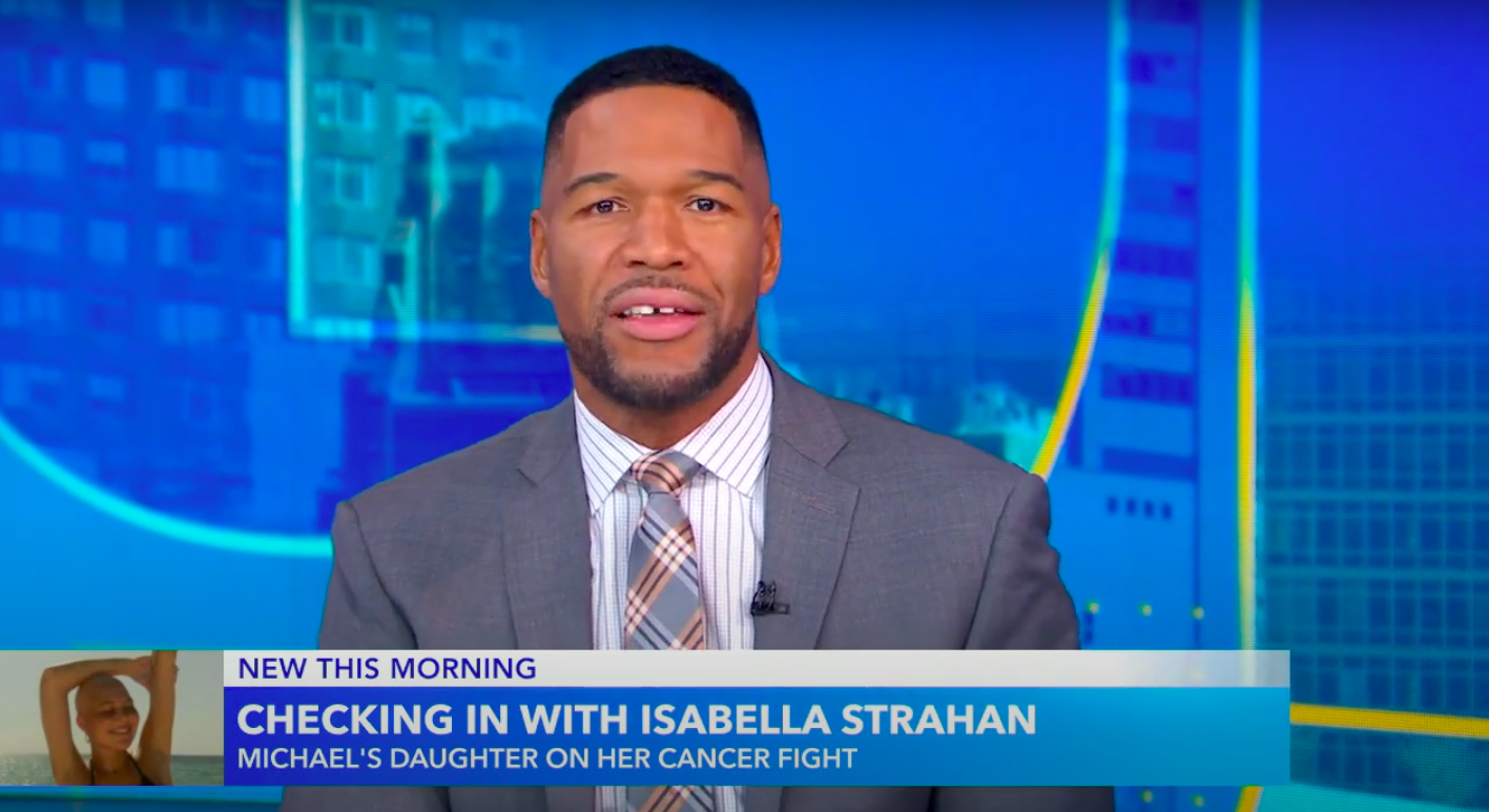 Michael Strahan discussing his daughter Isabella Strahan's cancer journey posted on February 22, 2024 | Source: YouTube/Good Morning America