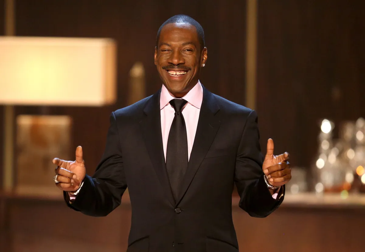 Eddie Murphy at Spike TV's "Eddie Murphy: One Night Only" at the Saban Theatre on November 3, 2012 | Photo: Getty Images