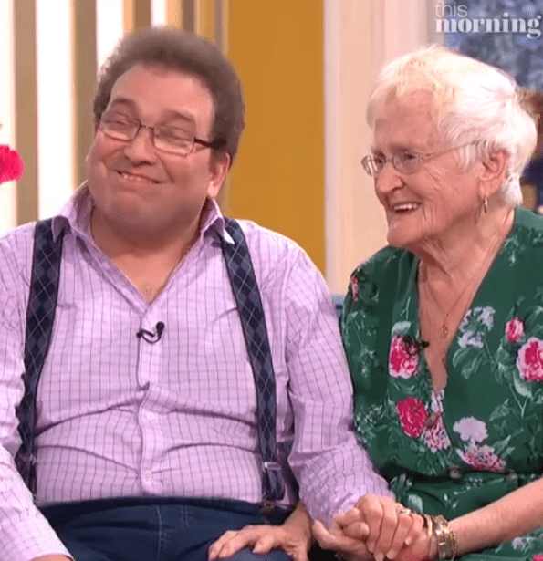 Simon and Edna Martin during an interview. | Source: Facebook.com/This Morning