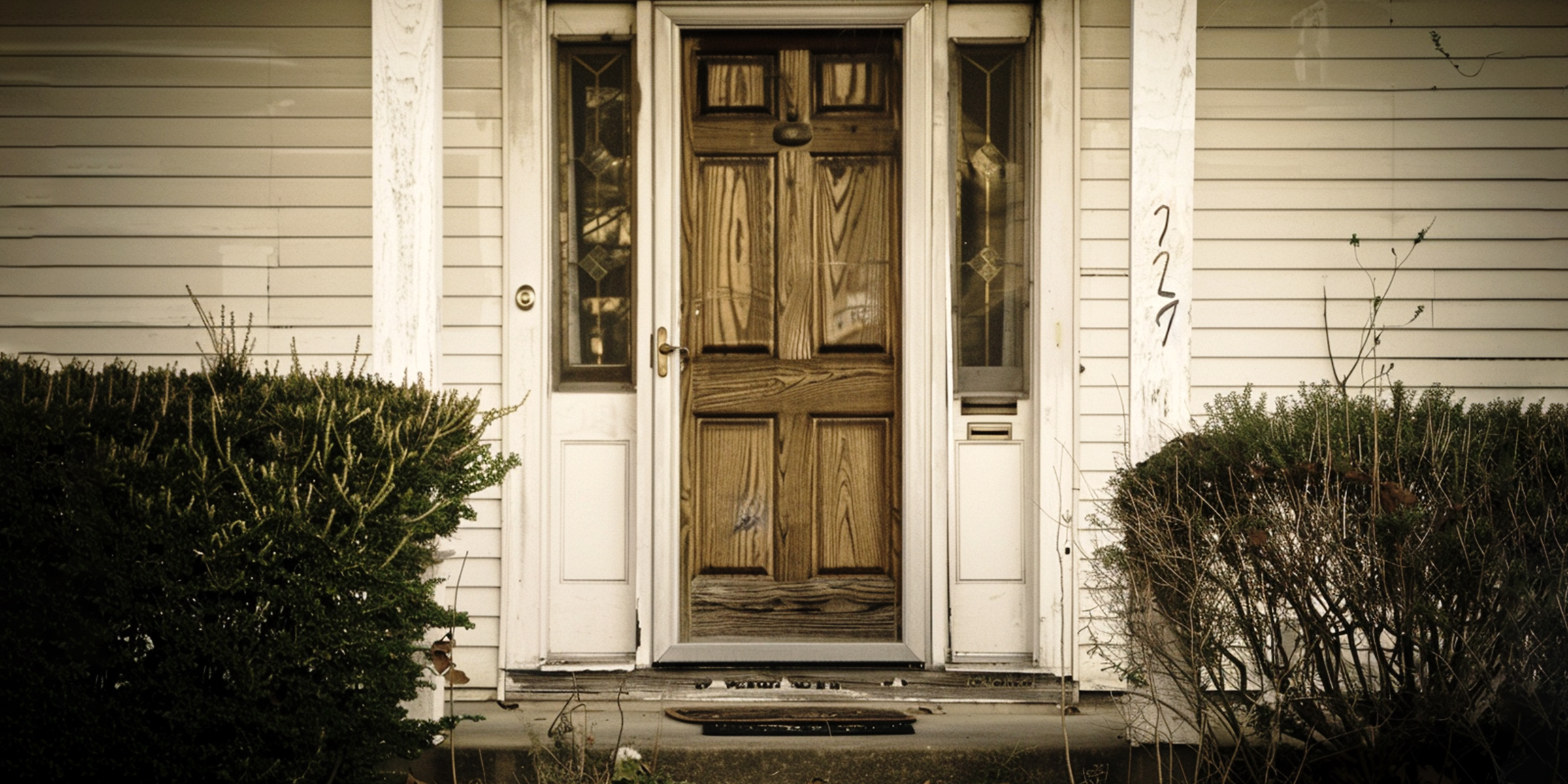 Front door of a house | Source: Midjourney