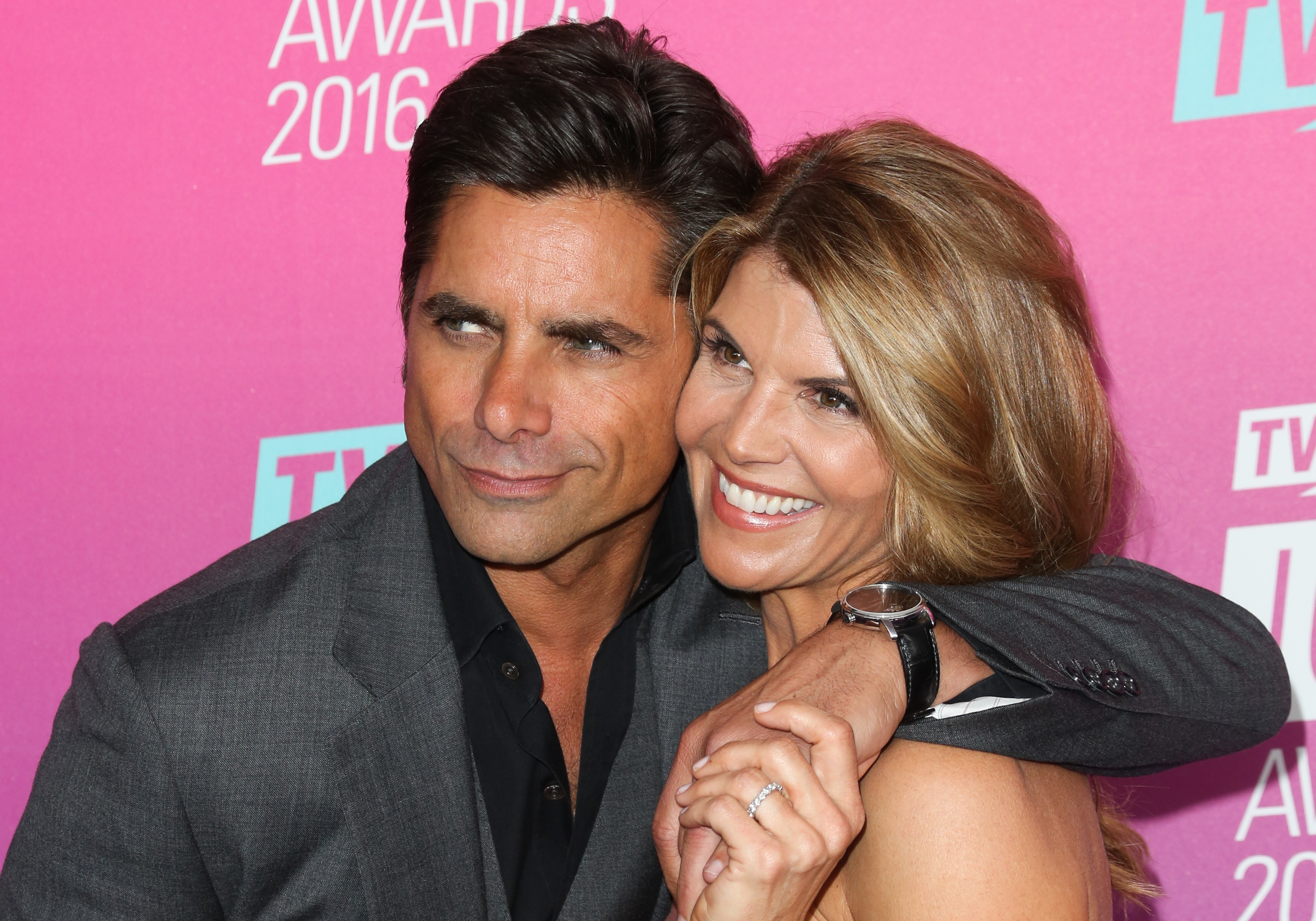 John Stamos and Lori Loughlin attend the TV Land Icon Awards at The Barker Hanger on April 10, 2016 in Santa Monica, California. | Source: Getty Images