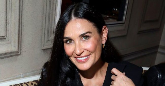 Demi Moore attends the Monot show of the Paris Fashion Week Womenswear Fall/Winter 2020/2021 on February 29, 2020 in Paris, France. | Photo: Getty Images