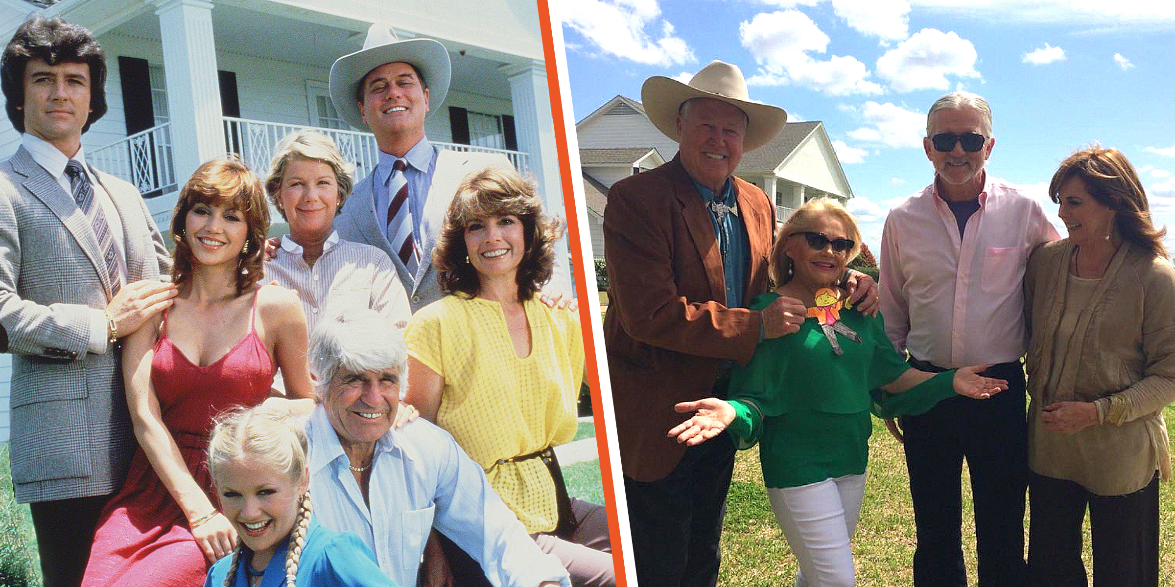 "Dallas" cast then and now | Source: instagram.com/stevekanaly | Getty Images