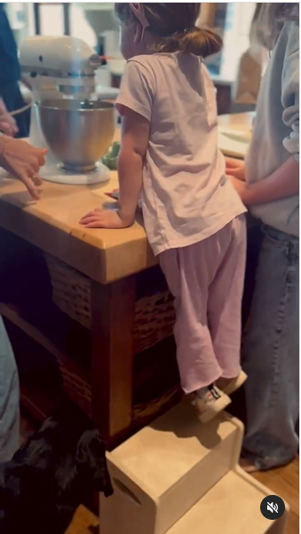 Princess Lilibet joins Meghan Markle to bake, from a post dated March 7, 2025 | Source: Instagram/meghan