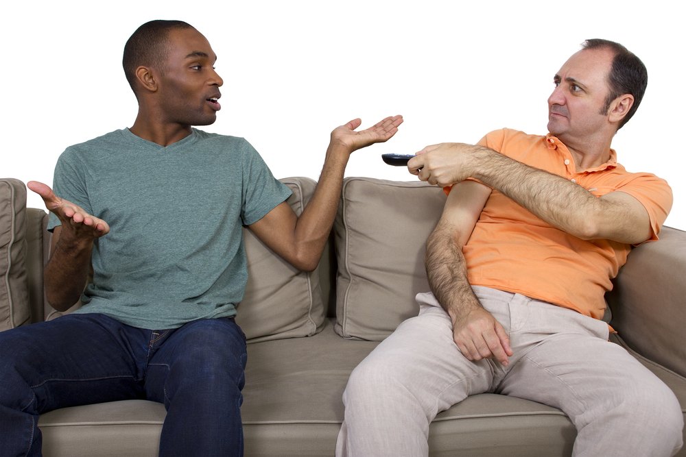 Pareja atravesando problemas en su relación. | Foto: Shutterstock
