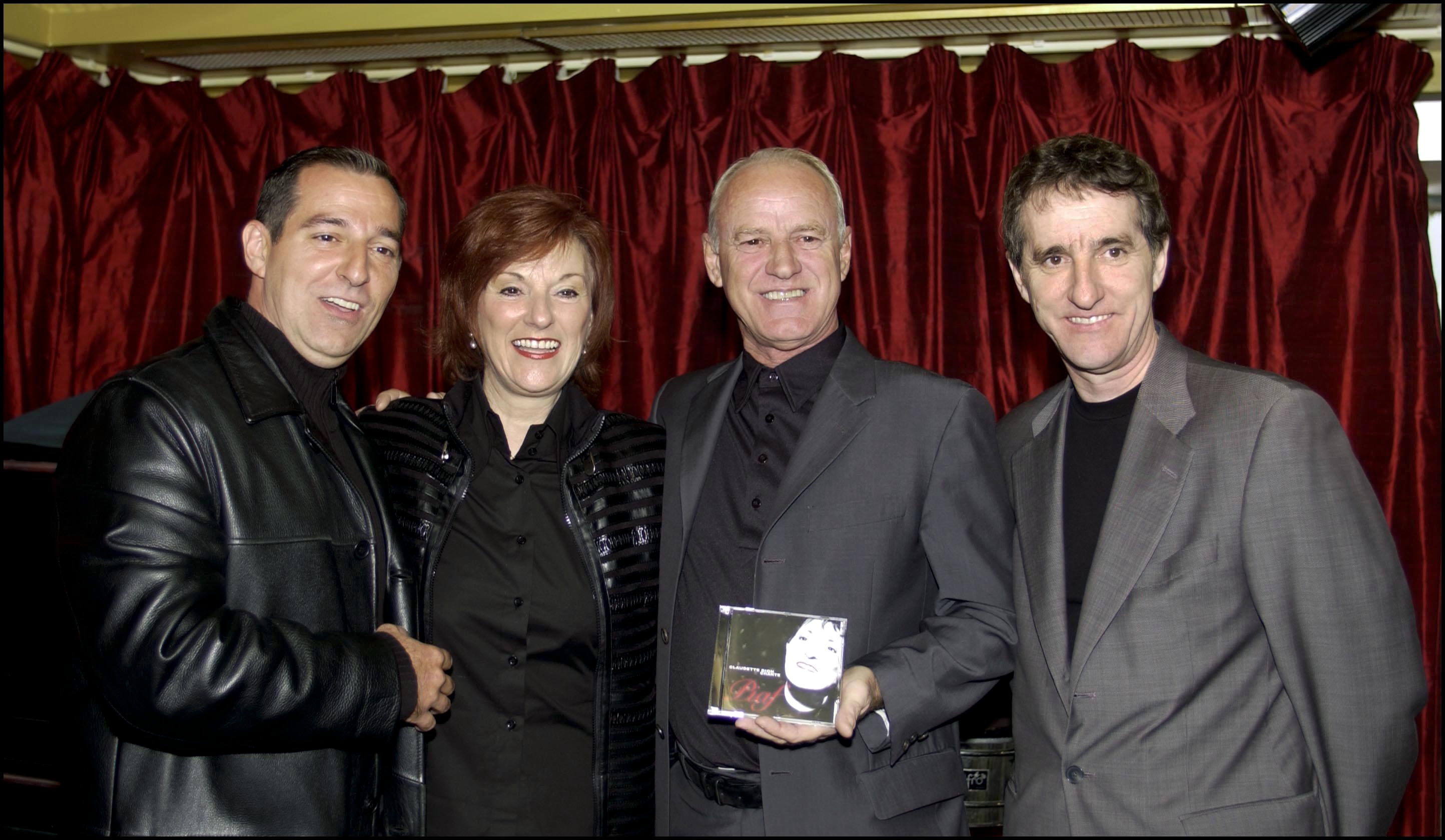 Claudette, Clement, Paul, and Jacques Dion in Montreal, Canada, on October 11, 2002. | Source: Getty Images
