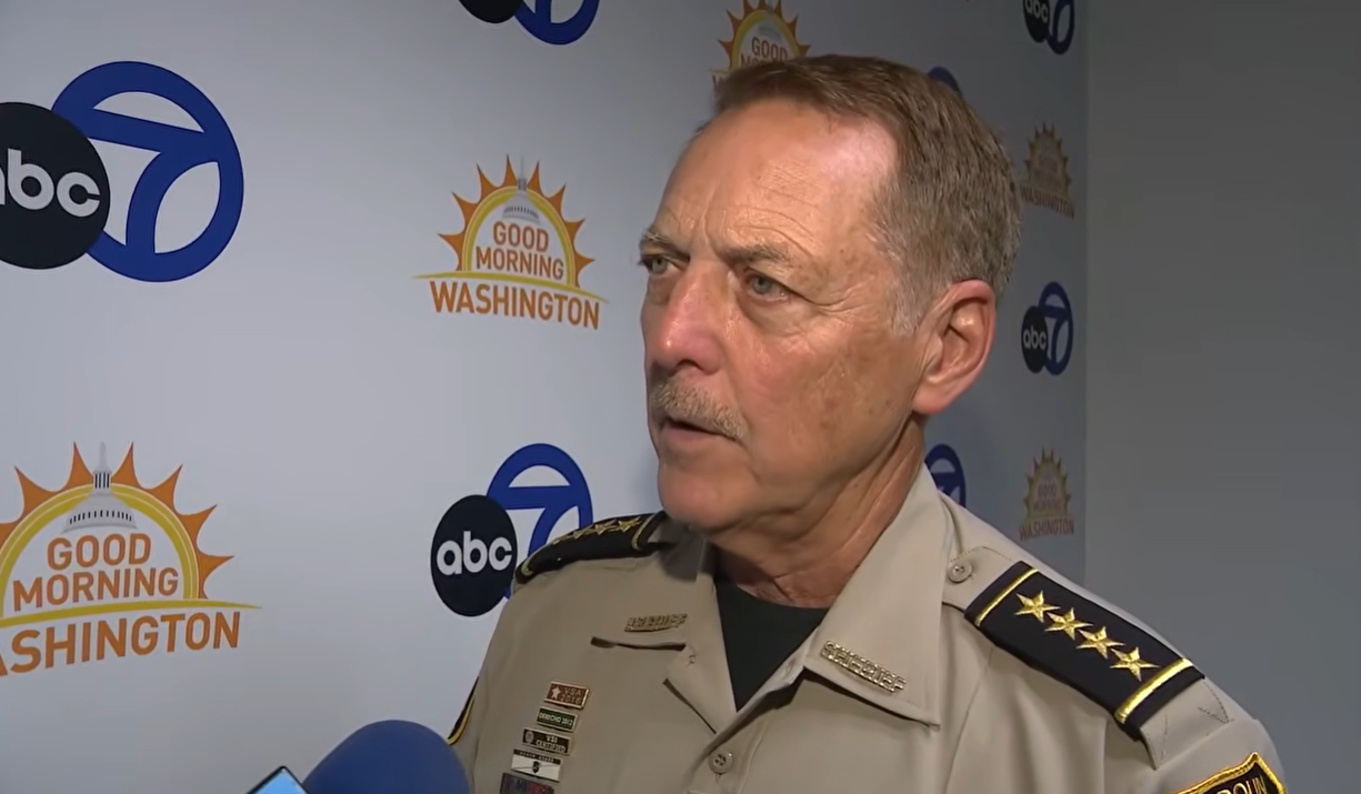 Loudoun County Sheriff Mike Chapman speaks during a media briefing, confirming the shooting was a domestic incident involving members of the same family and assuring residents there was no ongoing threat to the community. | Source: YouTube/ABC 7 News - WJLA