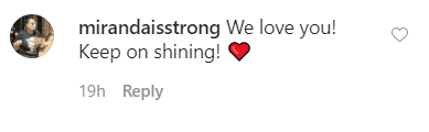 A fan's comment on Debbie Allen's Instagram video. | Photo: Instagram/therealdebbieallen