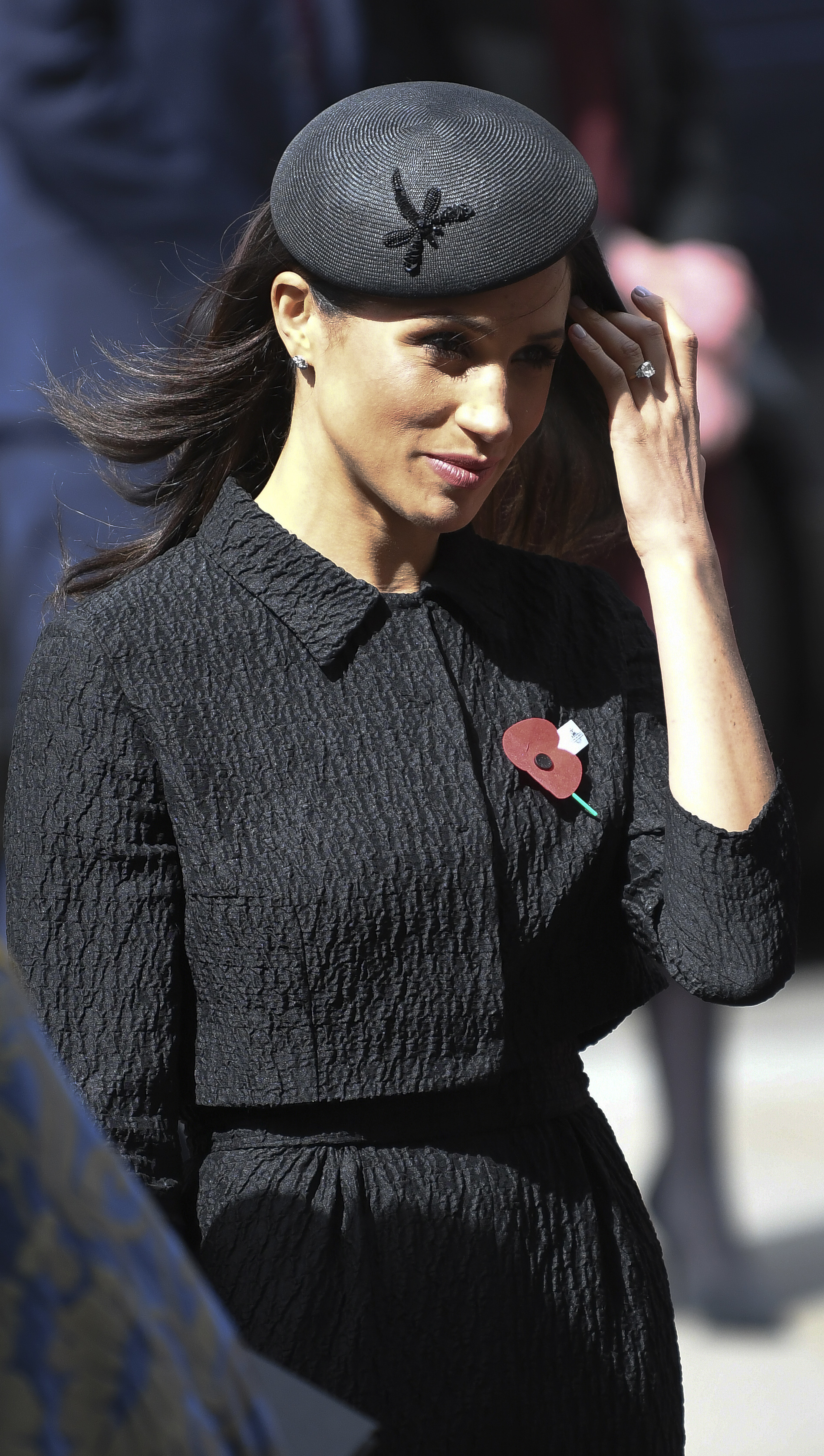 Meghan Markle attends an Anzac Day service at Westminster Abbey on April 25, 2018 in London, England. | Source: Getty Images