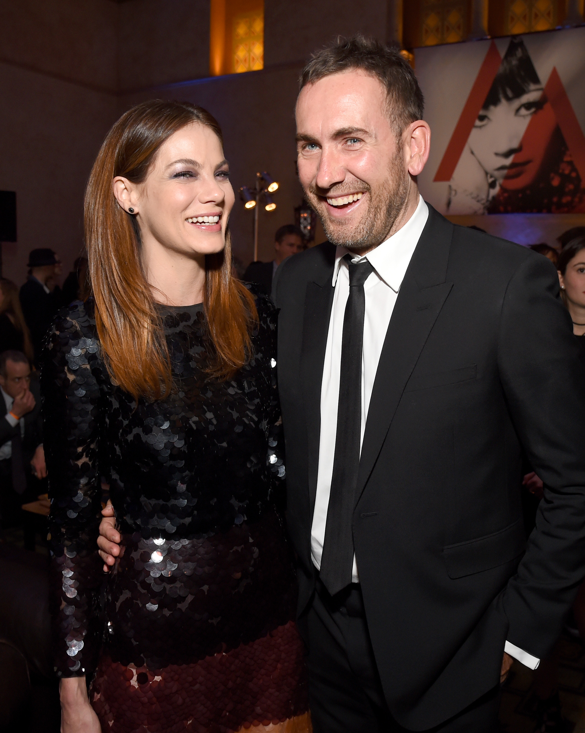 Michelle Monaghan and Peter White at the after party for the premiere of "Patriots Day" at AFI Fest on November 17, 2016, in Hollywood, California. | Source: Getty Images