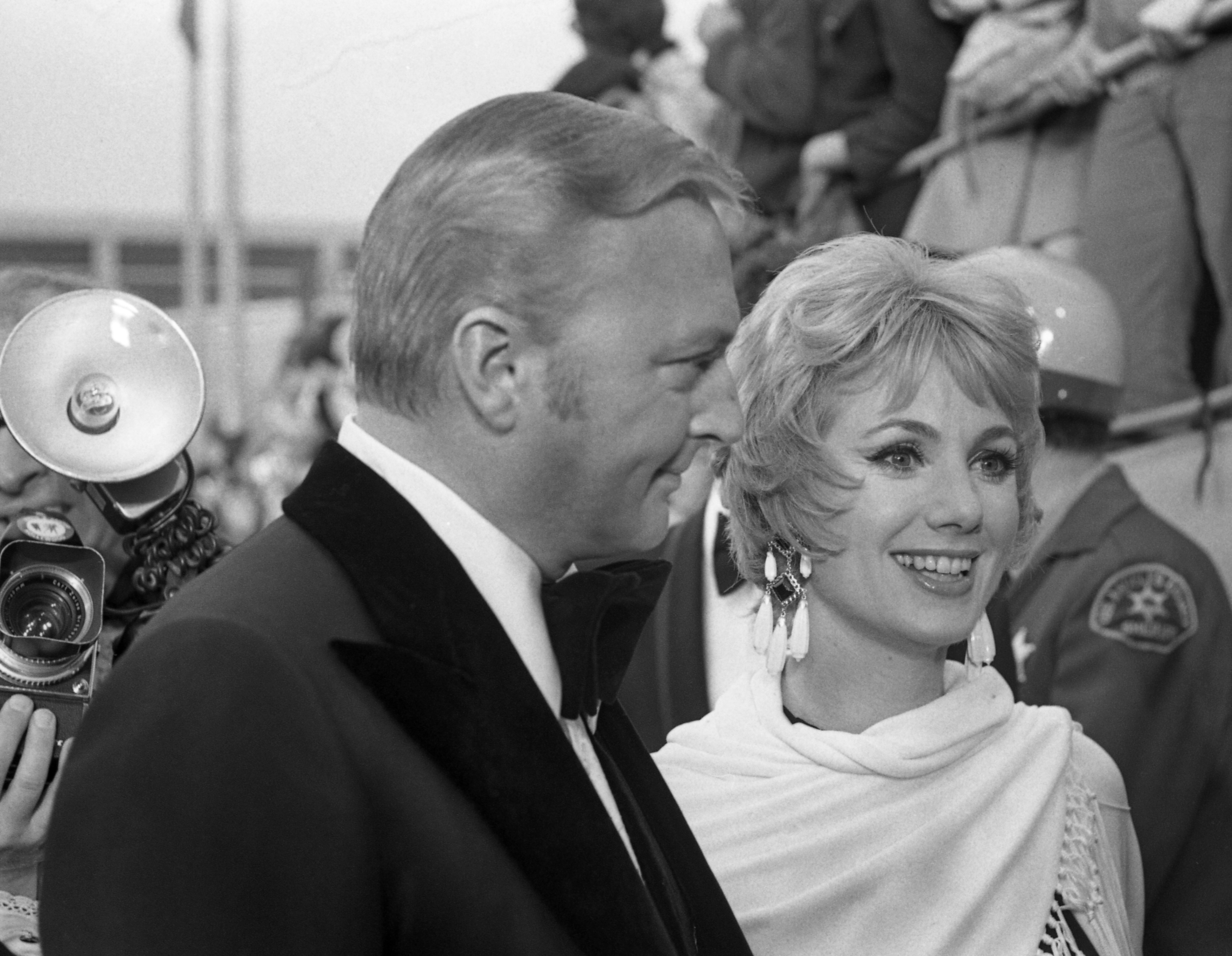 Jack Cassidy and Shirley Jones arrive at the 43rd Annual Academy Awards on April 15, 1971. | Source: Bettmann Archive/Getty Images