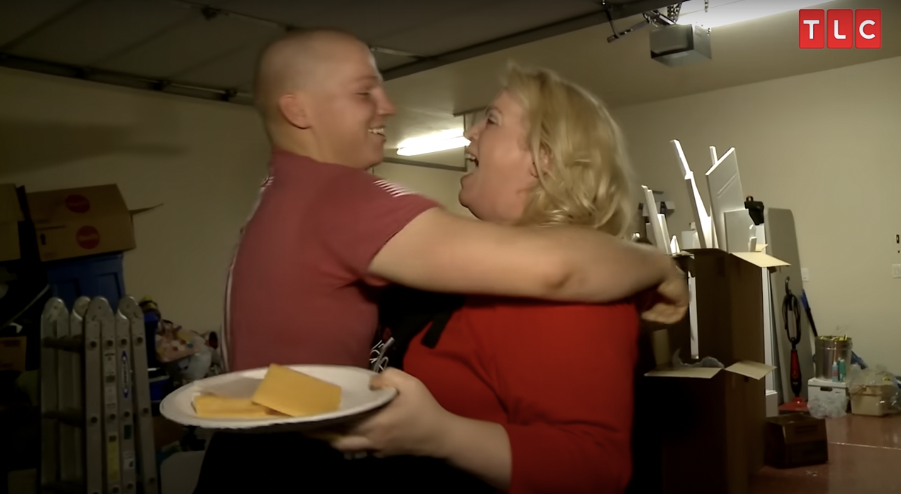 Garrison Brown in a clip of his homecoming from military deployment in an episode of "Sister Wives," published on February 2018, 2018 | Source: youtube/tlc