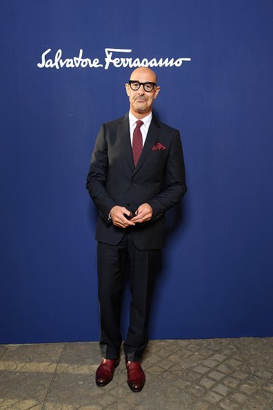 Stanley Tucci at the Salvatore Ferragamo show on June 11, 2019 in Florence, Italy | Photo: Getty Images