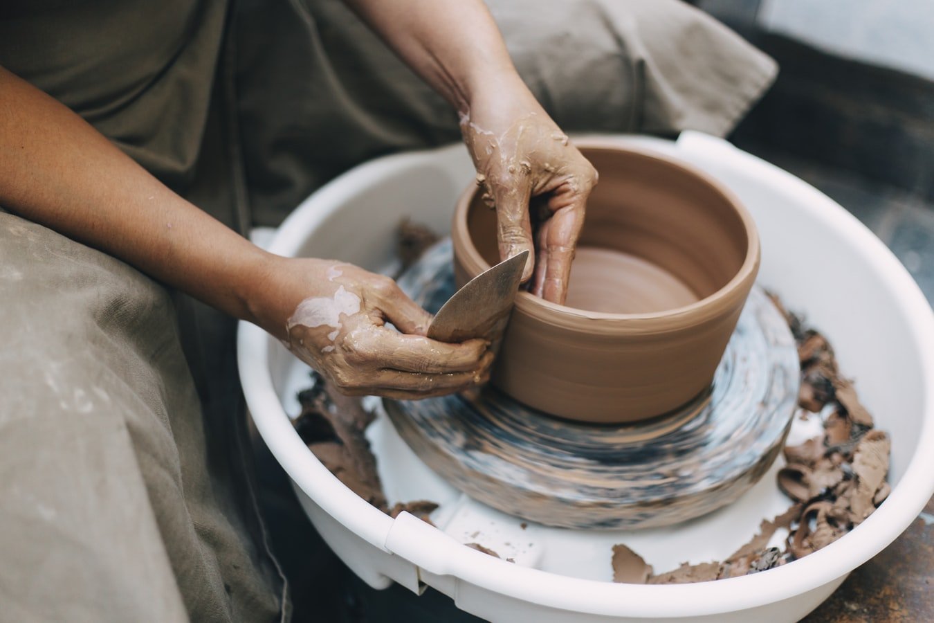 Making pottery | Source: Unsplash