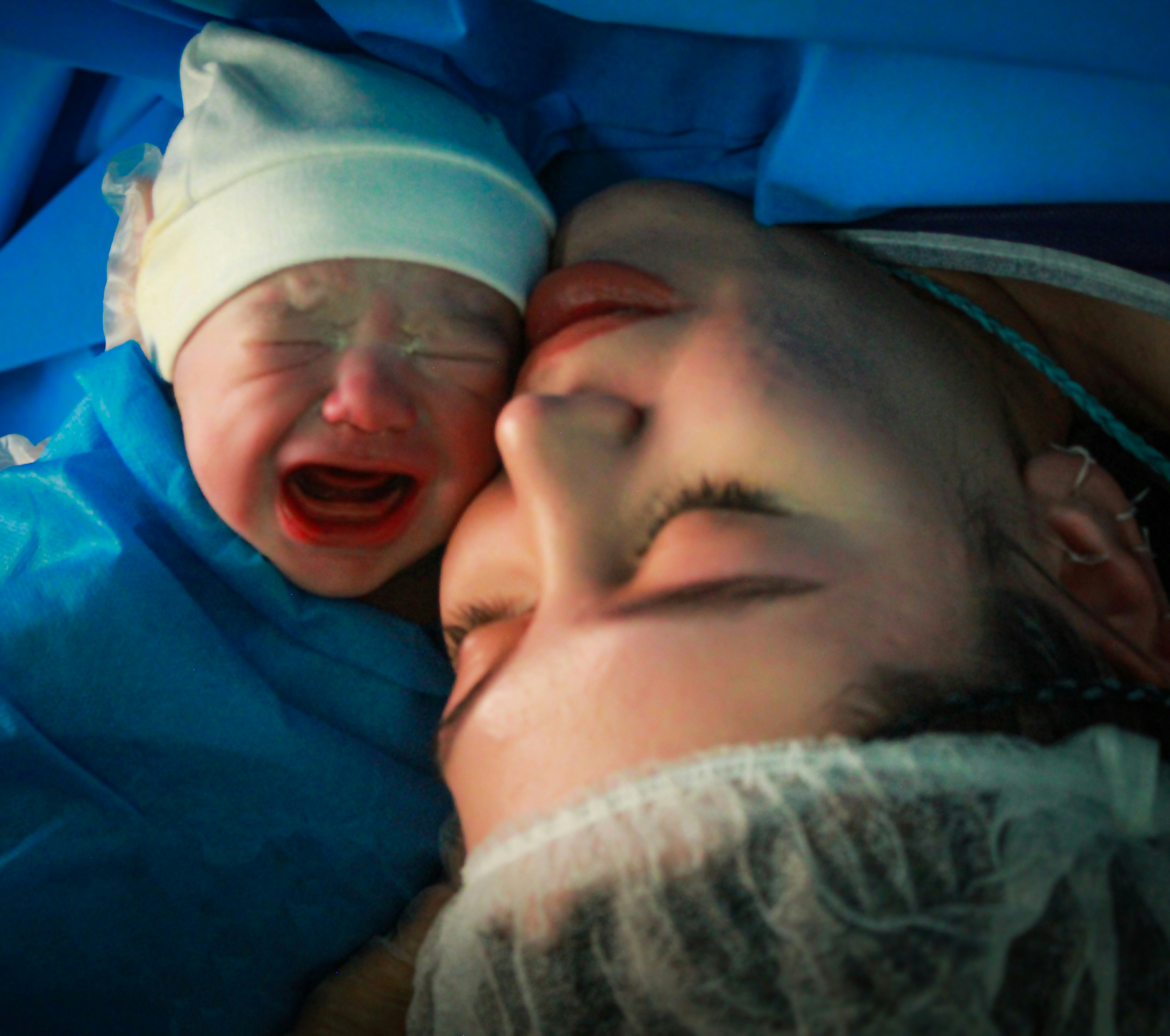 A woman meeting her newborn in hospital | Source: Pexels
