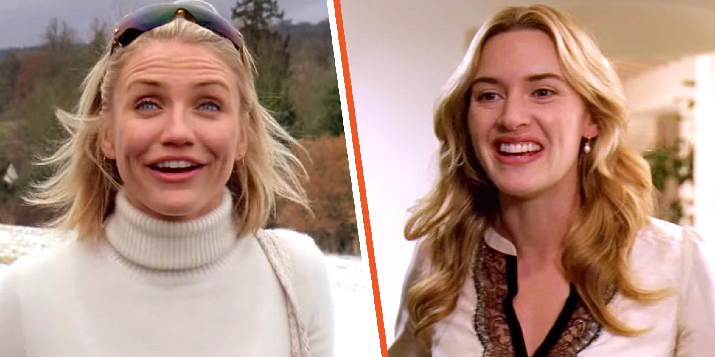 Actress Cameron Diaz | Actress Kate Winslet | Source: YouTube.com/Sony Pictures Entertainment