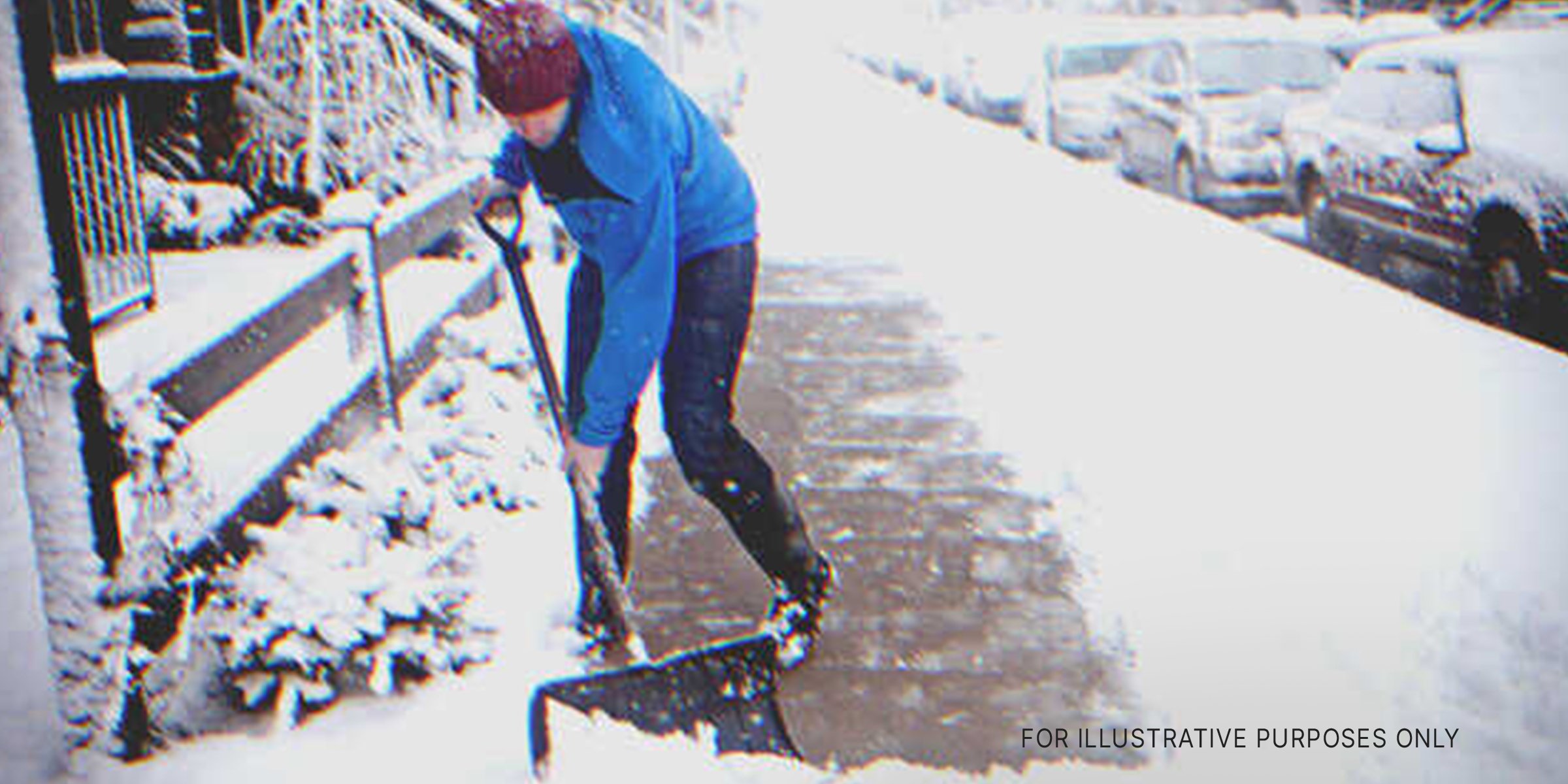 Man Shoveling Snow. | Source: Getty Images