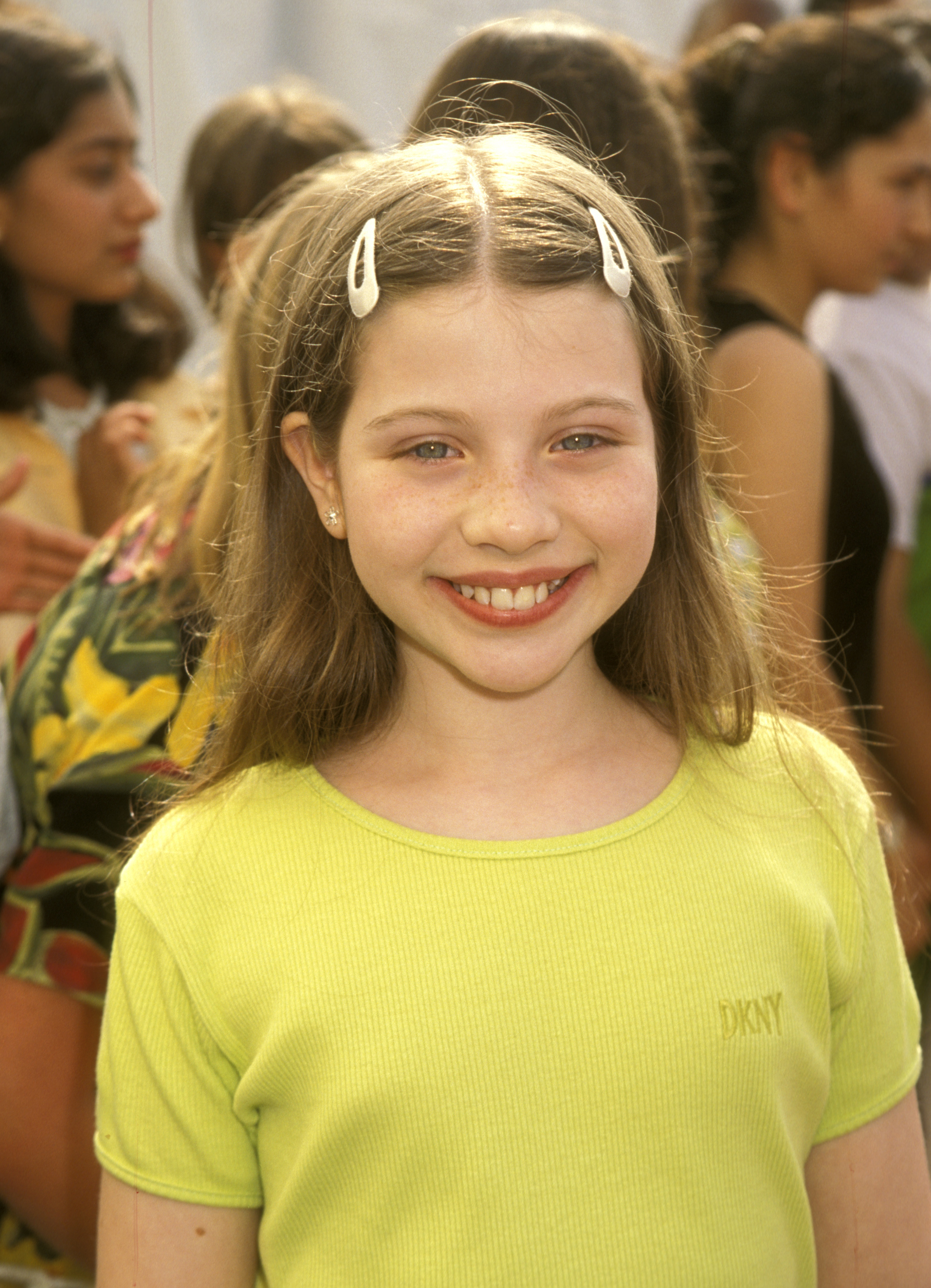 Michelle Trachtenberg at Nickelodeon's 10th Annual Kids Choice Awards on April 19, 1997, in Los Angeles, California. | Source: Getty Images