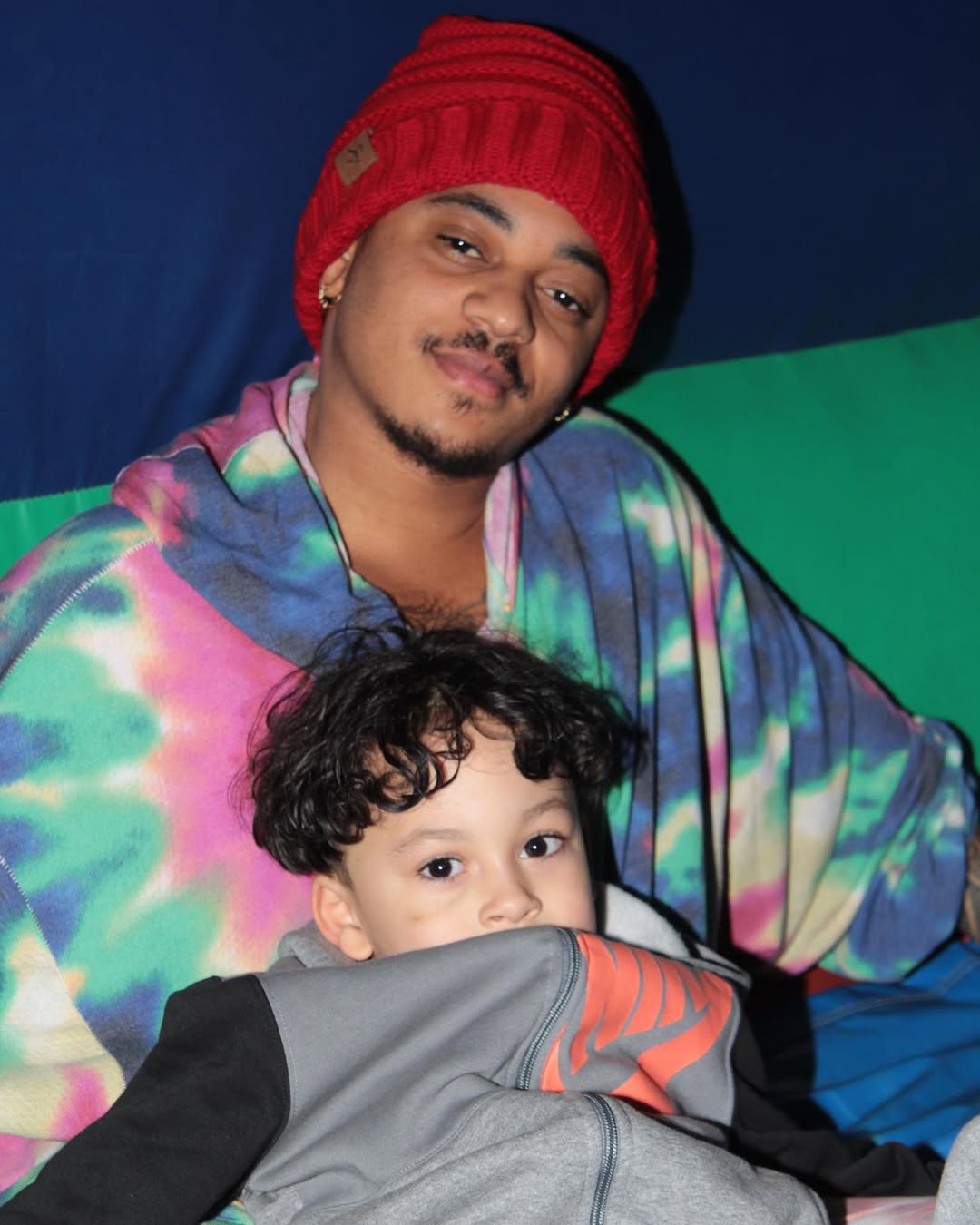 Corde and Zion Broadus pose for a photo, dated January 2021 | Source: Instagram/kalvinloves