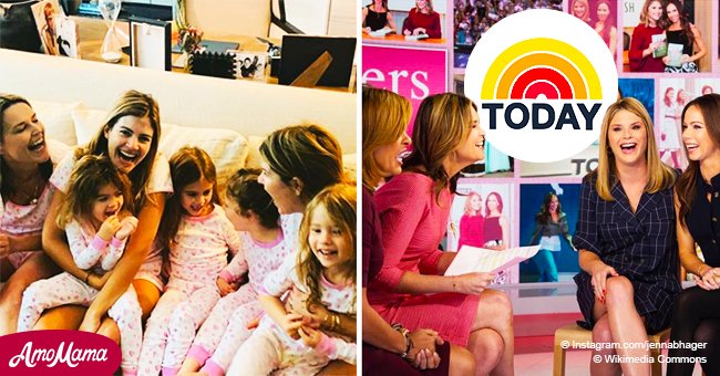 Jenna Bush Hager shares a rare photo that shows 'Today' hosts with their daughters