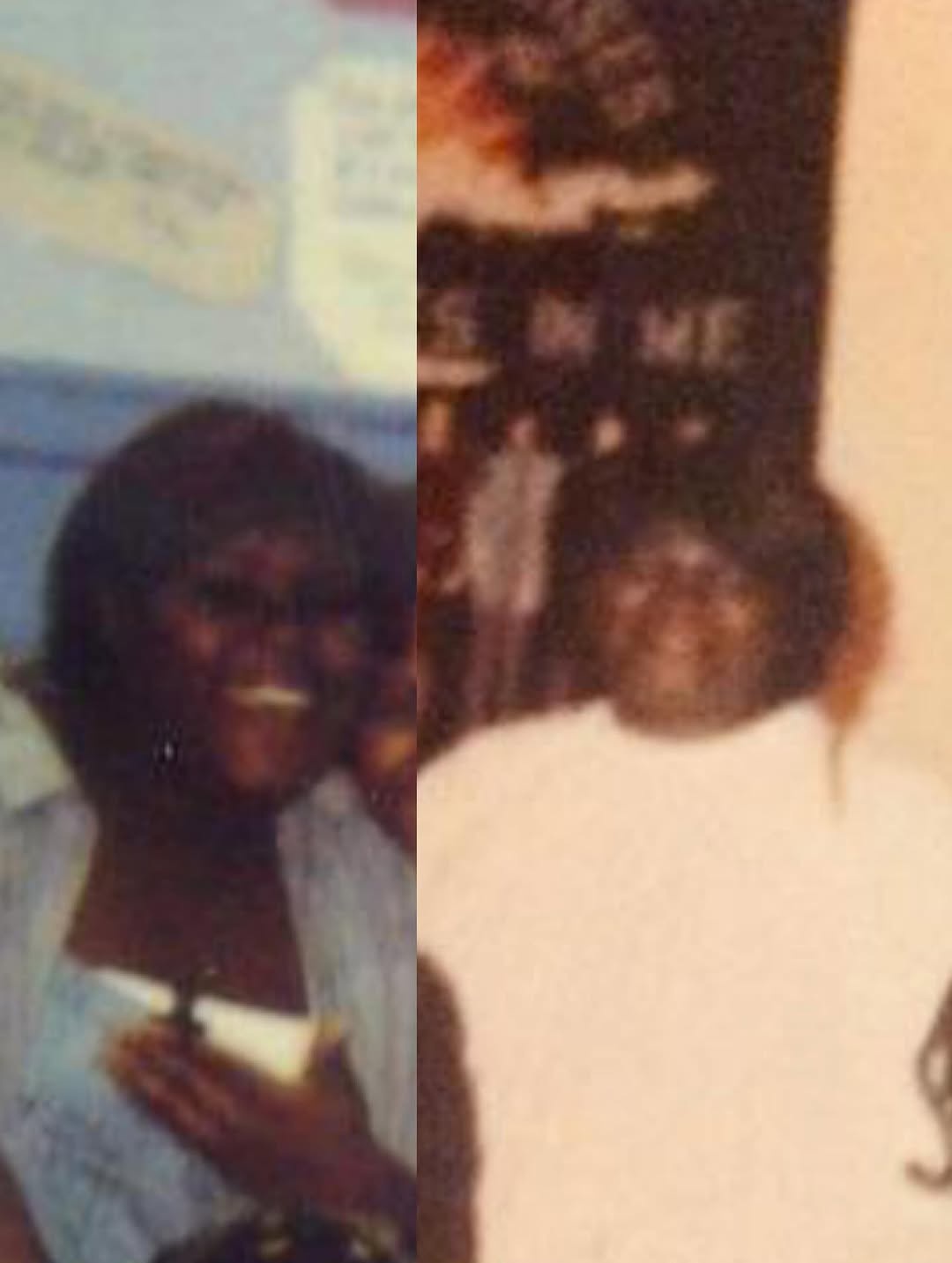 The actress as a young child smiling for the camera | Source: Instagram/gabbysidibe