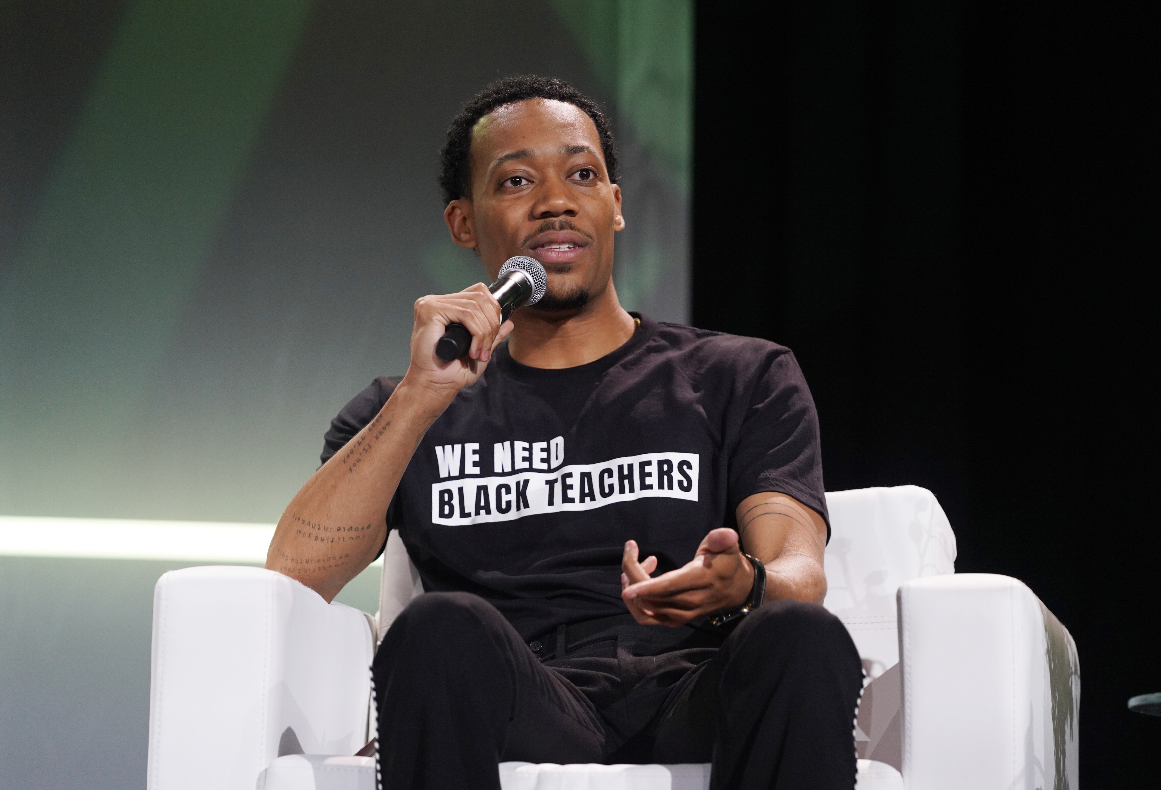 Tyler James Williams at Ernest N. Morial Convention Center on June 30, 2023, in New Orleans, Louisiana. | Source: Getty Images