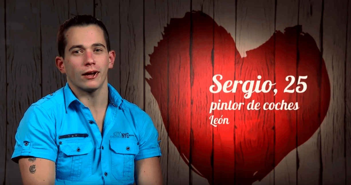Sergio busca el amor en First Dates. | Imagen: YouTube/Leonoticias Diariodigital