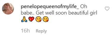 A fan's comment on Cindy Landon's post. | Photo: Instagram.com/cindylandon1