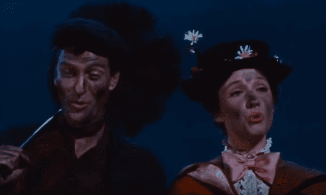 Mary Poppins and Bert covered in soot | Photo: Mary Poppins