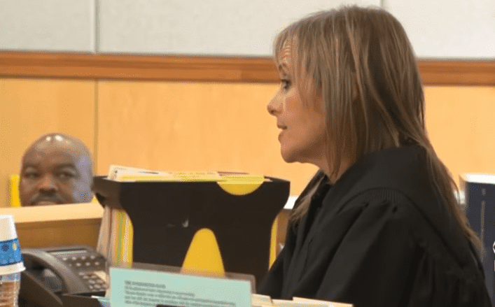 Newton District Court Judge Shelle Richmond Joseph in court | Photo: CBS Boston